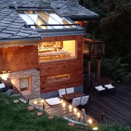 La Baita Nel Bosco Morgex Bagian luar foto