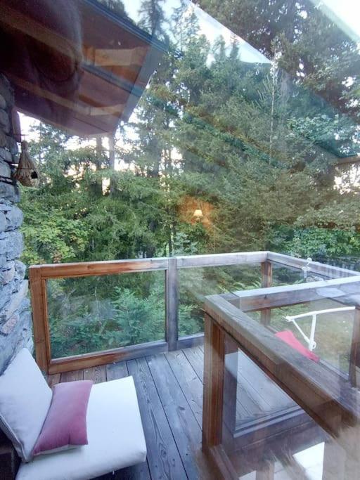 La Baita Nel Bosco Morgex Bagian luar foto