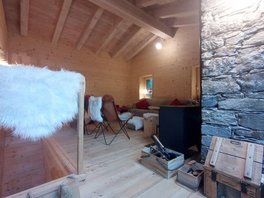 La Baita Nel Bosco Morgex Bagian luar foto
